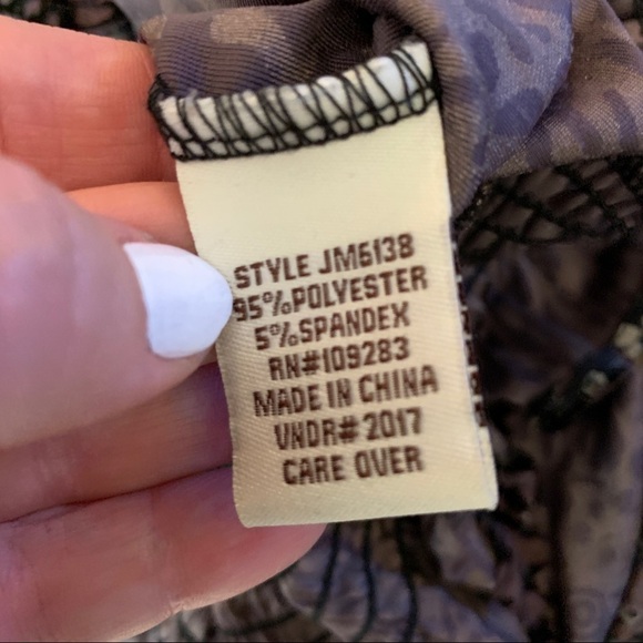 Vintage Havana Purple Boho Velvet Blouse - Picture 7 of 8